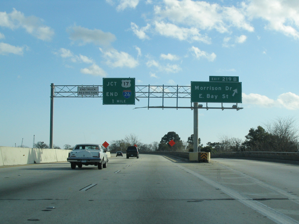 I-26 east at US 17 - 2004