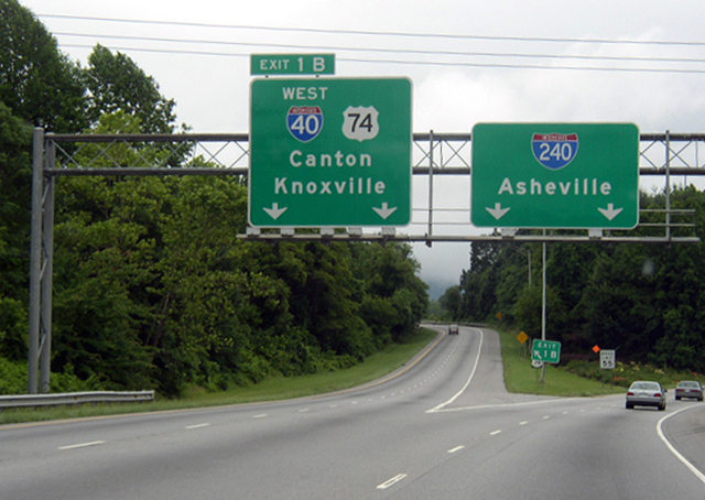 I-26 west at I-40/240 - 2003