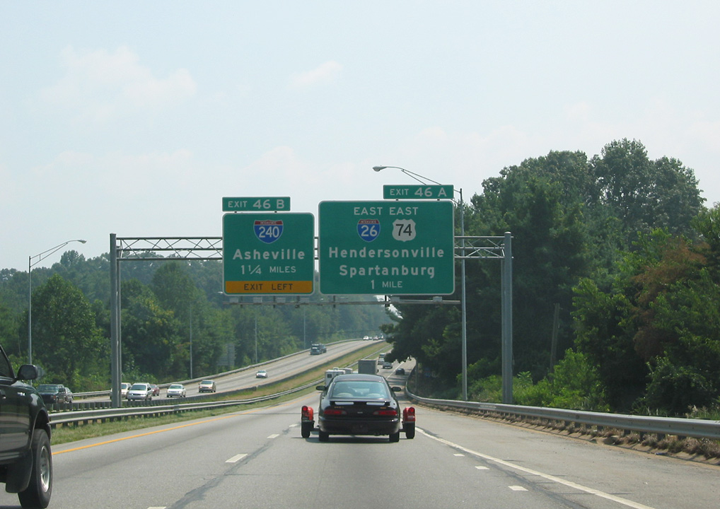 I-40 east at I-26/240 - 2003