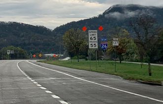 I-26/US 23 east at US 11W - Kingsport, TN
