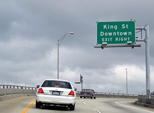 I-26 east at US 17 - 2003