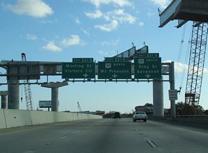 I-26 east at US 17 - 2004