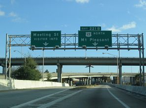I-26 east at US 17 - 2004