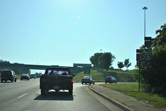 US 11W north at I-26/US 23 - Kingsport, TN