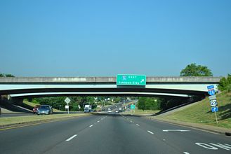 US 11W south at I-26/US 23 - Kingsport, TN