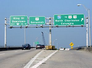 US 17 south at I-26 - 2003