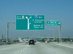 US 17/Ravenel Br south at I-26 - Charleston, SC