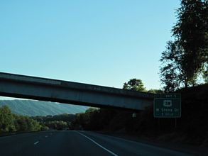 US 23 south at I-26/US 11W - Kingsport, TN
