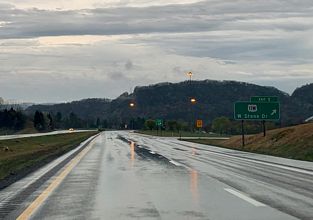 US 23 south at I-26/US 11W - Kingsport, TN