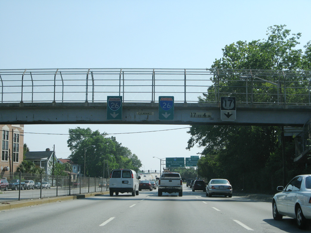 US 17 north at I-26 - 2007