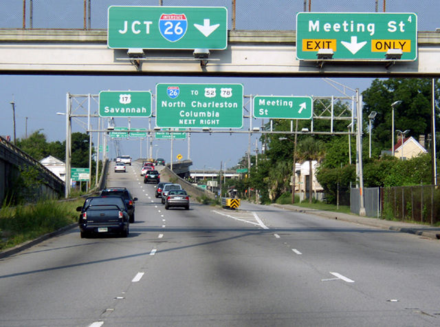 US 17 south at I-26 - 2003