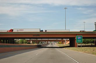IH 27/US 60-87 north at IH 40/US 287 - Amarillo, TX