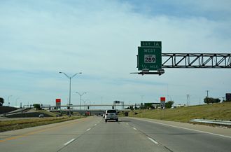 IH 27/US 87 south at SL 289 - Lubbock, TX