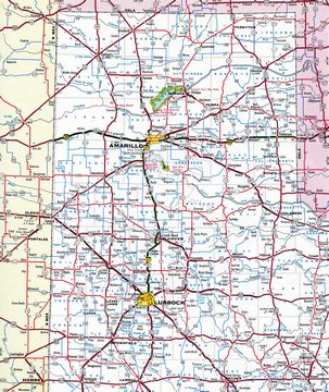 Texas Panhandle - 1970