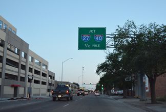 US 60/87 south at IH 27/40 - Amarillo, TX