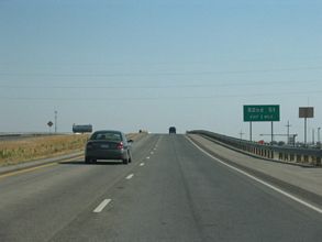 US 87 north at IH 27 - Lubbock, TX