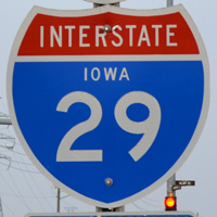 Interstate 29 Iowa