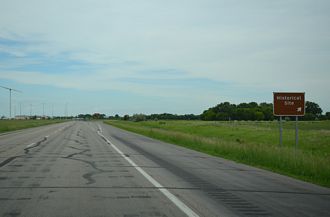 I-29 north at Canadian Border
