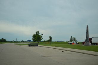 I-29/US 81 south - Pembina, ND