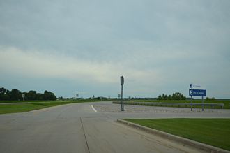 I-29/US 81 south - Pembina, ND