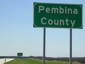 I-29/US 81 south - Pembina, ND