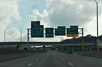 I-35/70 east at I-29 - Kansas City, MO
