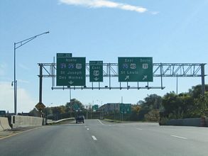 I-35/70 east at I-29 - 2004