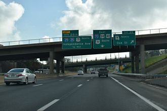 I-35/70 east at I-29 - Kansas City, MO