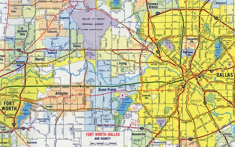 DFW Turnpike - 1972