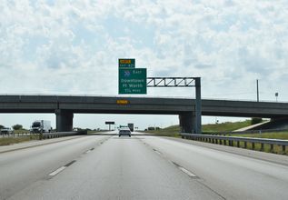 IH 20 east at IH 30 - Fort Worth, TX