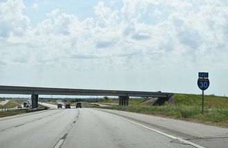 IH 30 east at IH 20 - Fort Worth, TX
