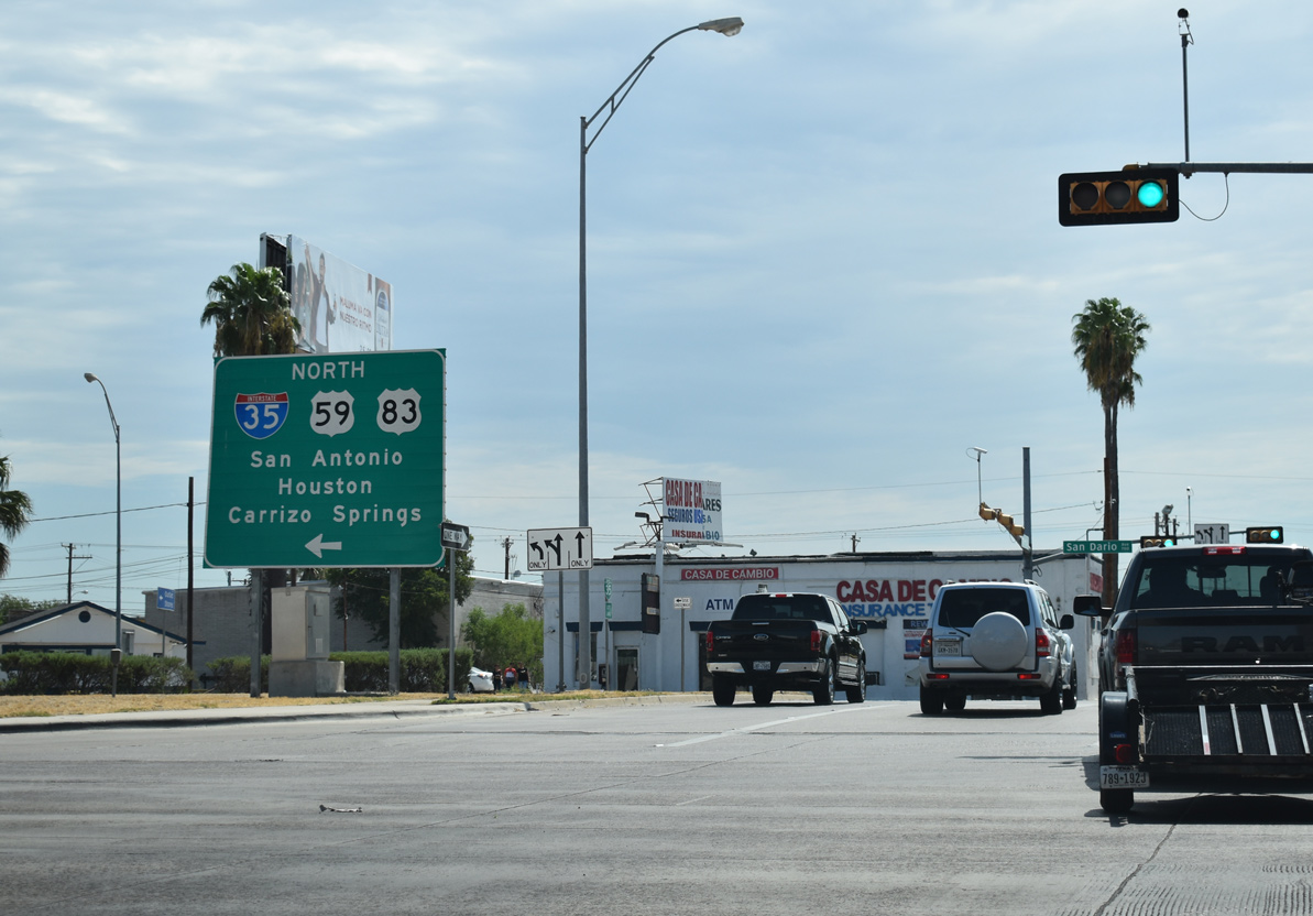 Business Loop I-35 south at IH 35 - Laredo, TX