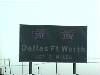 IH 35 south at I-35E/W in 1996