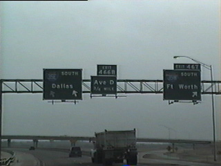 IH 35 south at I-35E/W in 1996