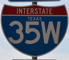 Interstate 35W Texas