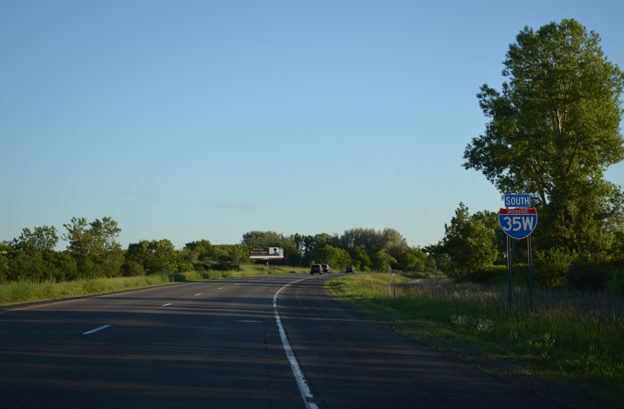 I-35W south of I-35 - Columbus, MN