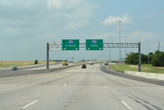 IH 35 north at IH 35E/W - Hillsboro, TX