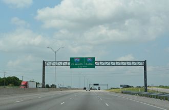 IH 35 north at IH 35E/W - Hillsboro, TX