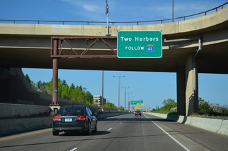 I-35 north at MN 61 - Duluth, MN