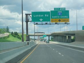 I-35 north at MN 61 - 2005