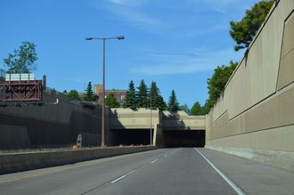 I-35 north Leif Erikson Tunnel - Duluth, MN