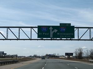 I-35 south at I-35E/W - 2007