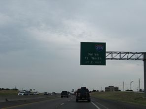 IH 35 south at IH 35E/W - 2009