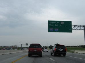 IH 35 south at IH 35E/W - 2009