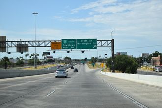 IH 35 south at Scott St - Laredo, TX
