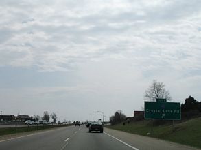 I-35W south at CR 42 - 2007