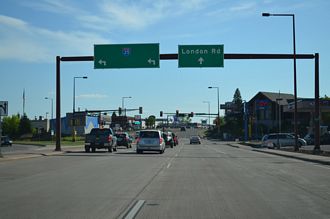MN 61 south at I-35 - Duluth, MN