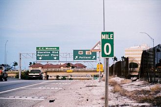IH 37 south at US 181 - 2000