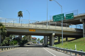 IH 37 south at US 181 - Corpus Christi, TX
