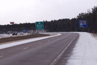 I-39/US 51 north at Wis 29 - 2002